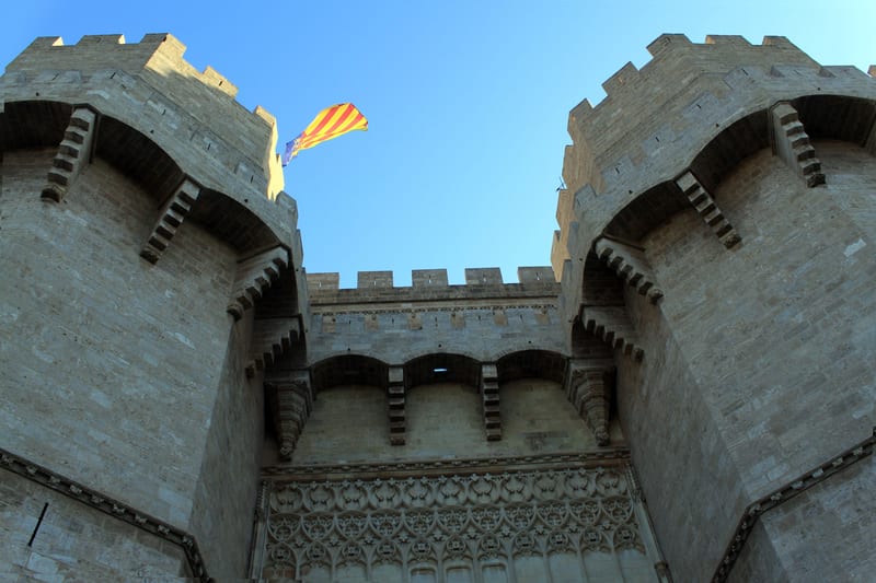 Valencia Old Town historic streets and cathedral quarter